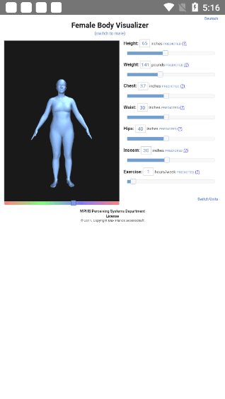 bodyvisualizer身材模拟器