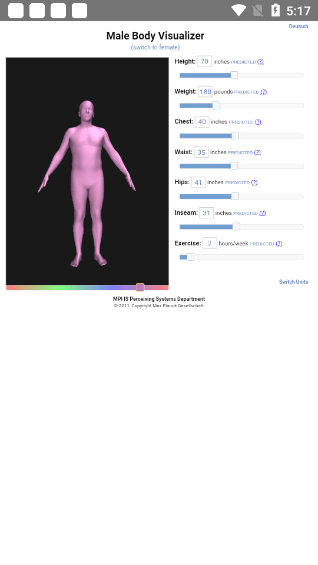 bodyvisualizer身材模拟器