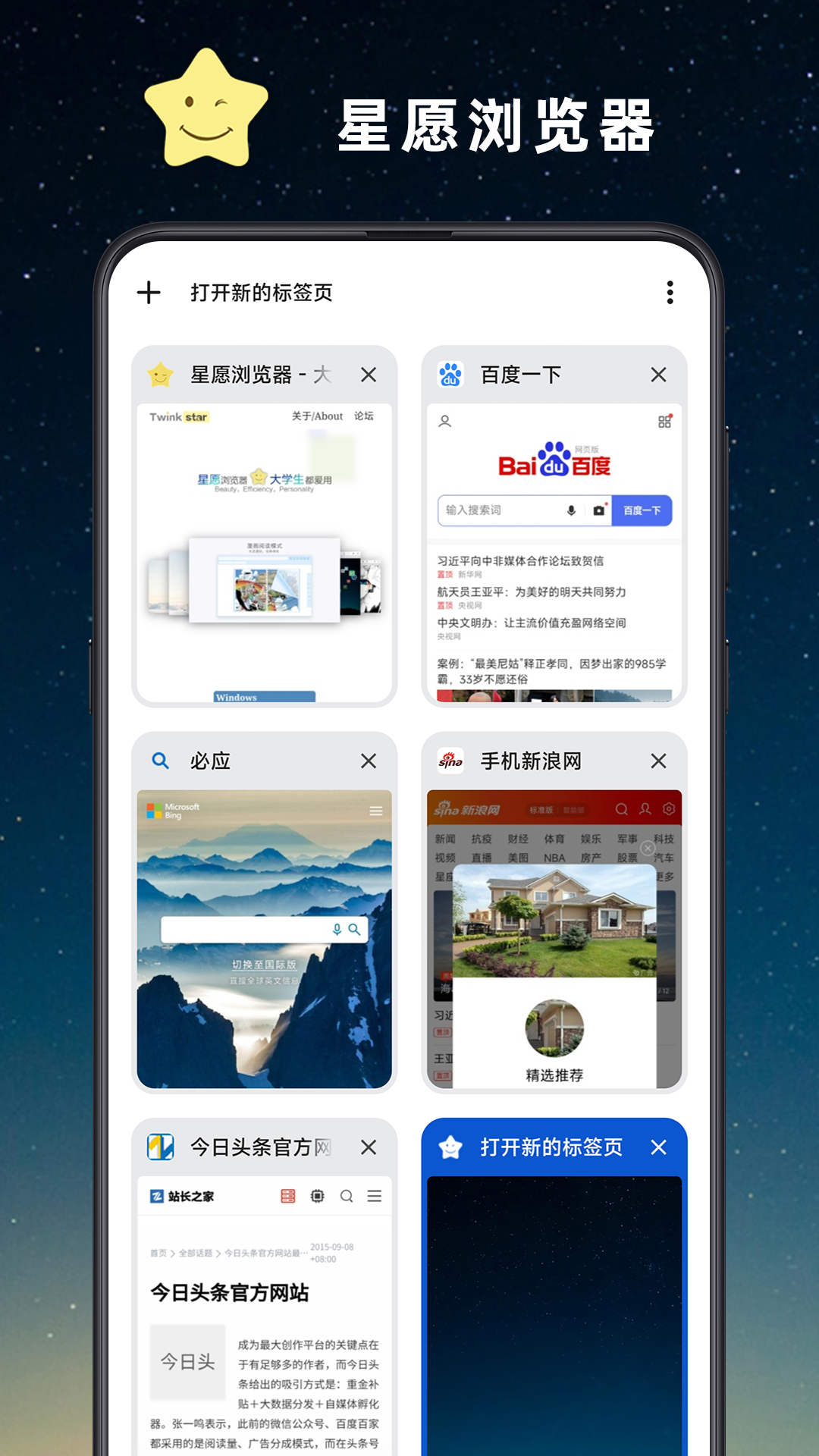 星愿浏览器截图2