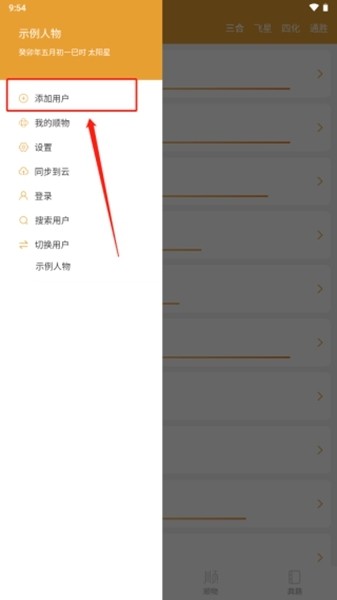 八字排盘使用教程图片2