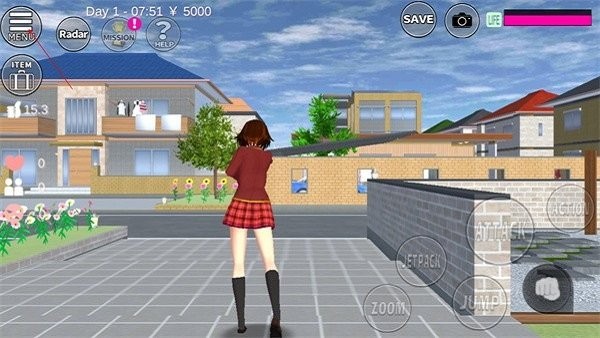 樱花校园模拟器英文版