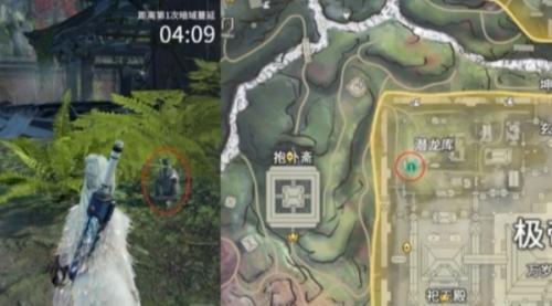 永劫无间手游龙隐洞天土地公位置