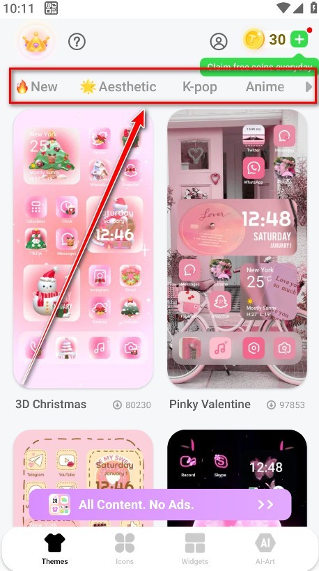 themepack主题