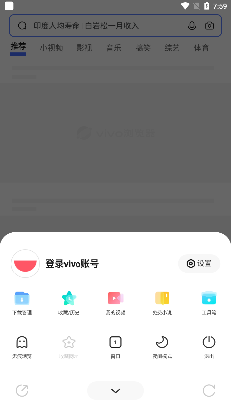 vivo浏览器app截图1
