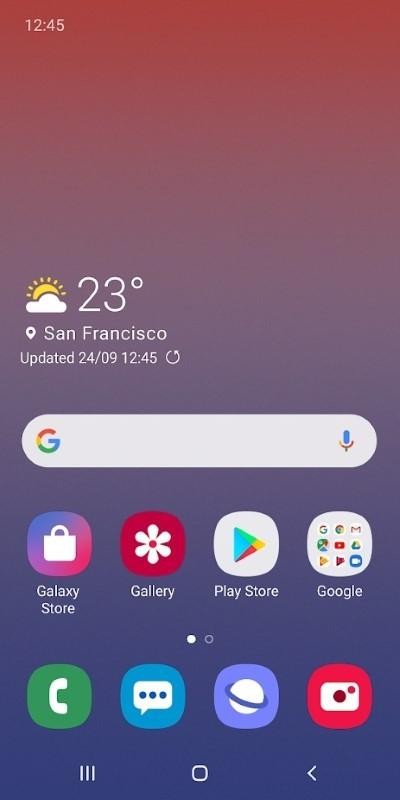 三星桌面One UI