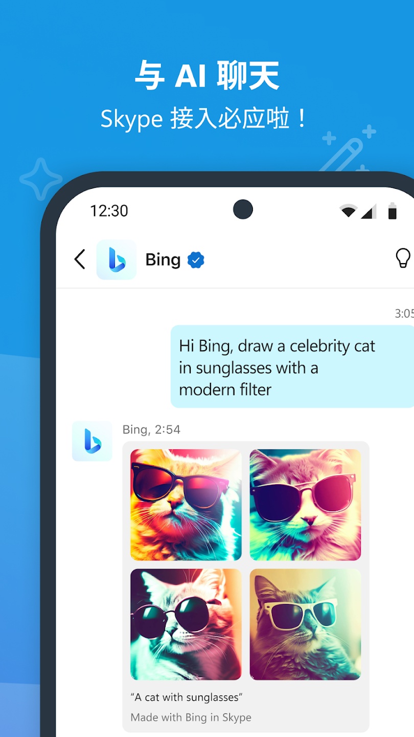 skype聊天软件截图2