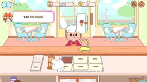 冰淇淋咖啡馆