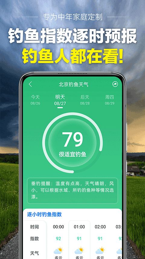 当准天气