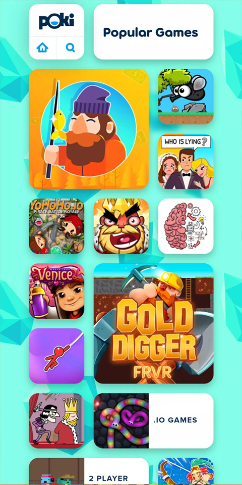 Poki小游戏秒玩app