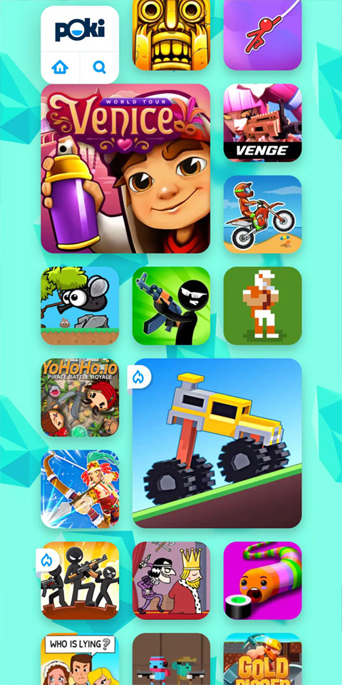Poki小游戏秒玩app