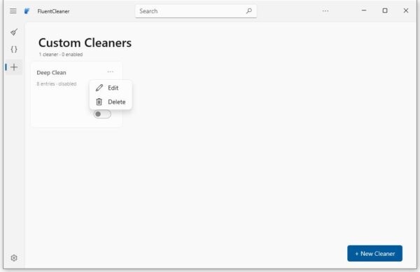 FluentCleaner